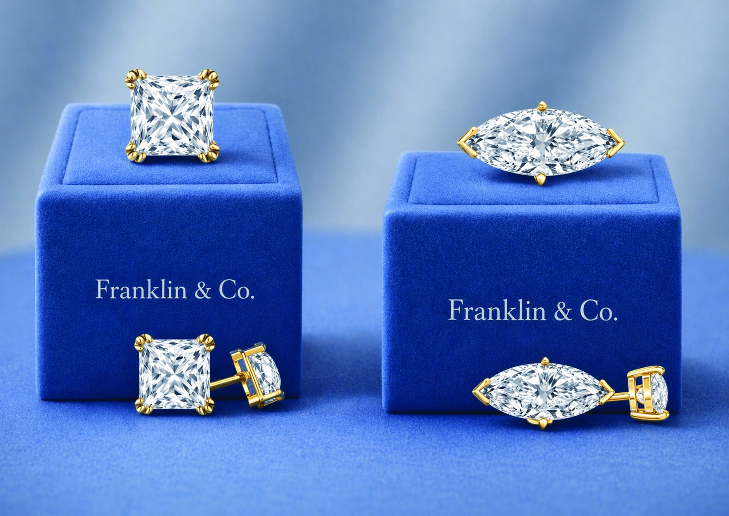 Franklin & Co. diamond jewellery presentation
